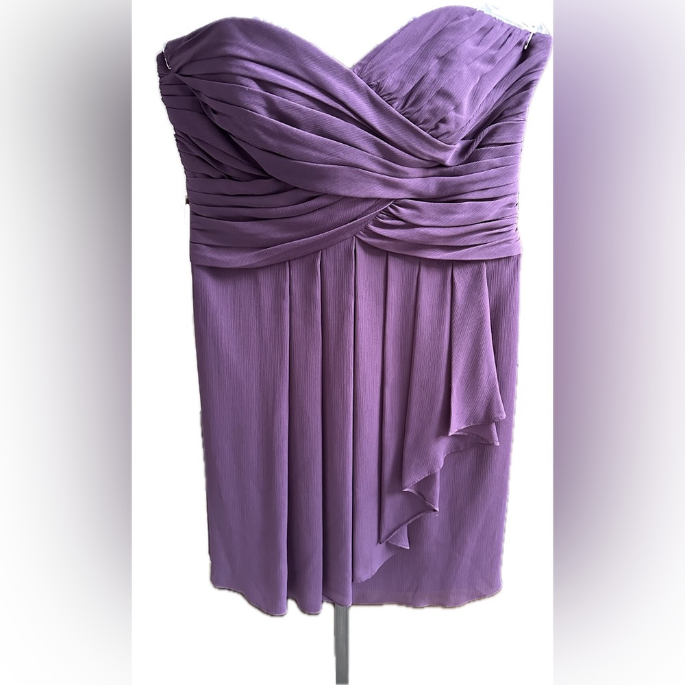 Strapless Evening or Bridal Gown; David’s Bridal Sz 12